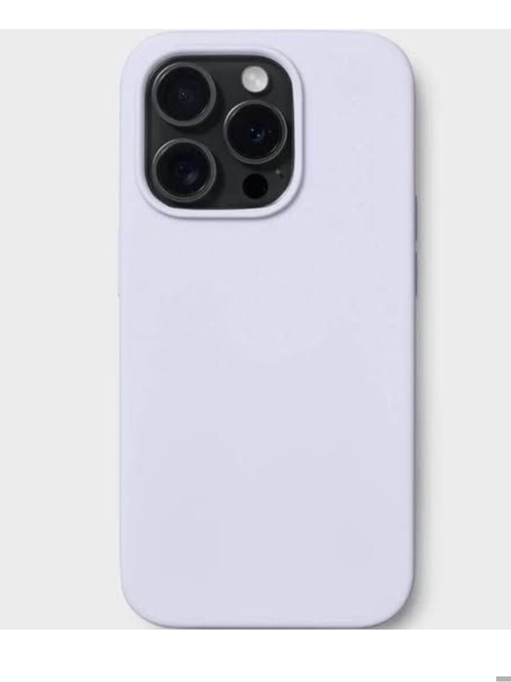 Iphone 15 max Soft-Touch Lavender Silicone iPhone Case